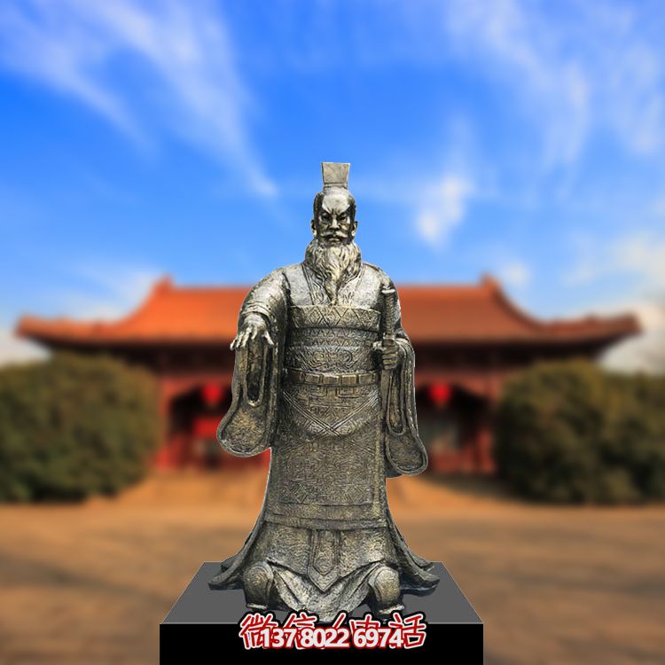 景区千古一帝秦始皇雕像 景区千古一帝秦始皇雕像
