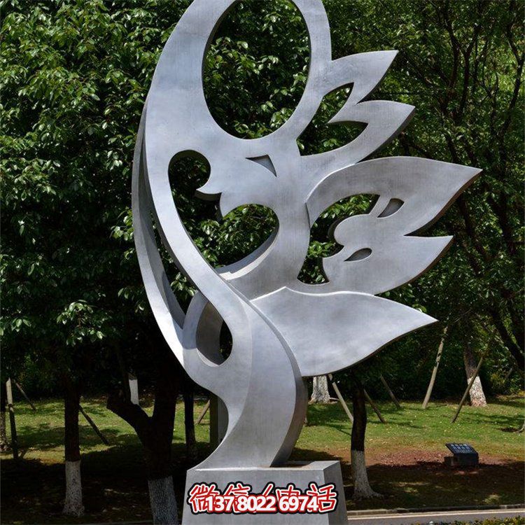 大型不锈钢雕塑城市创意造型户外景观