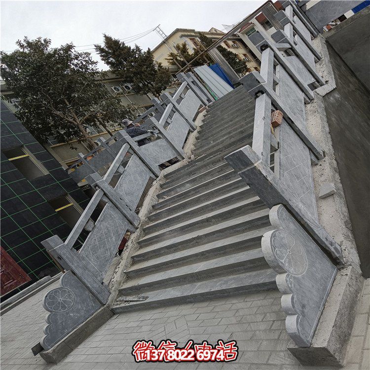 大理石石雕景区景点护栏摆件