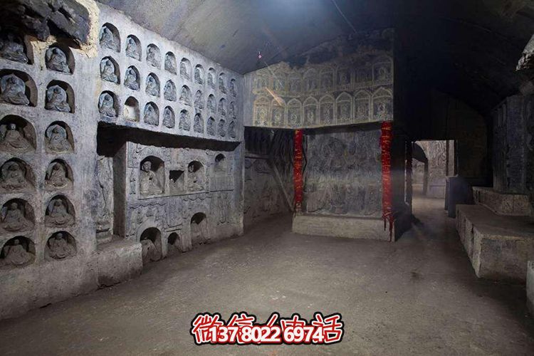 济南千佛山万佛洞佛像雕塑