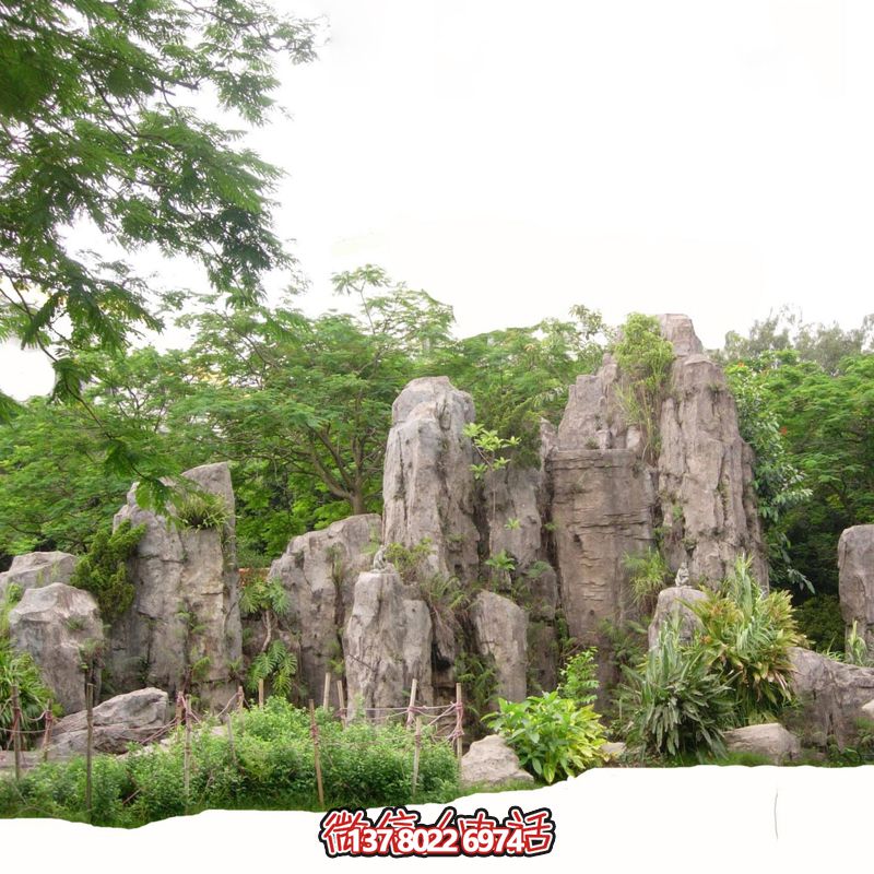 公园塑石假山景观石雕塑
