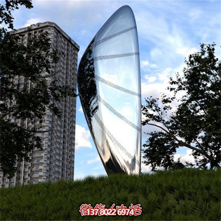 广场户外景观不锈钢摆件