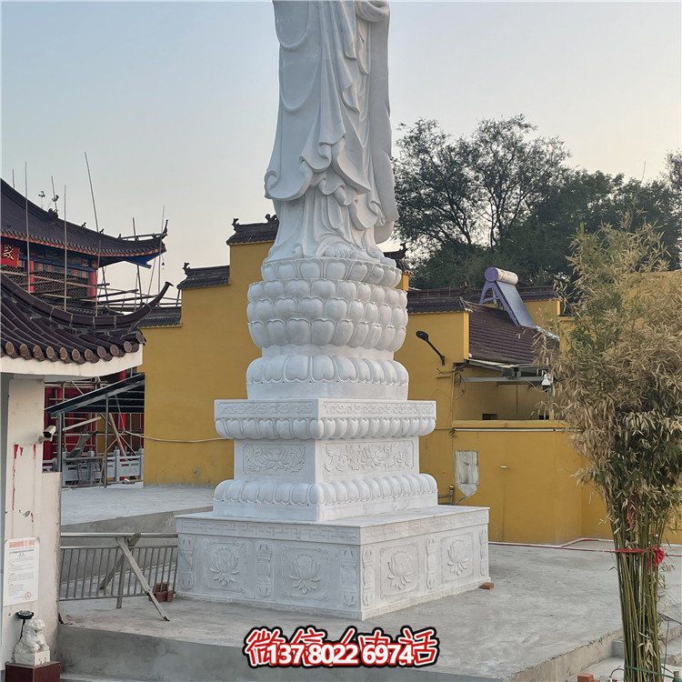 景点寺庙汉白玉佛像人物石雕