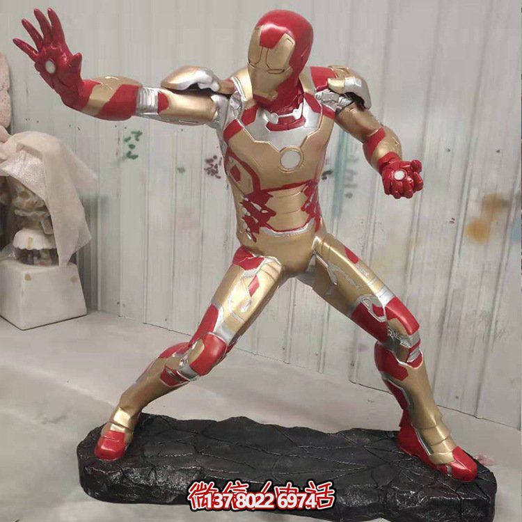 玻璃钢卡通动漫人物雕塑商场儿童乐园装饰引流小品