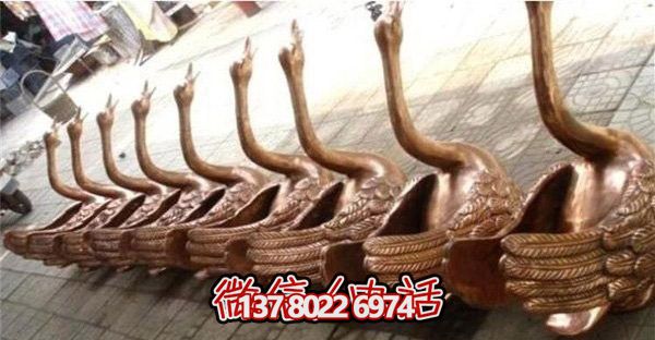 景区工艺创意喷金烤漆天鹅雕塑